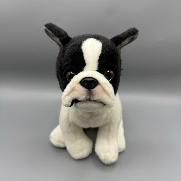 Geoffrey's Toy Box French Bull Dog Realistic Plush Stuffed Animal 11" 2022 - Picture 1 of 9